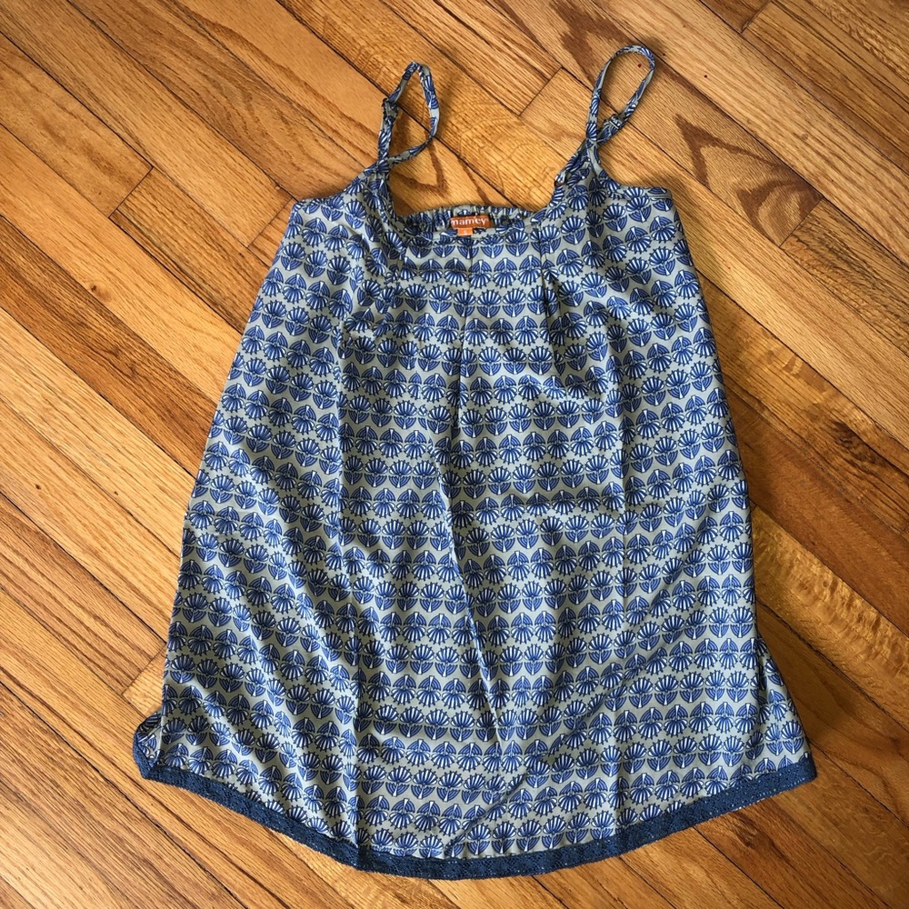 Blue camisole/tank top
